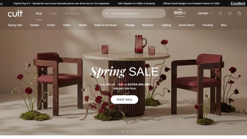 Thumbnail image of case study: How we streamlined store management and improved product presentation for Cult Furniture