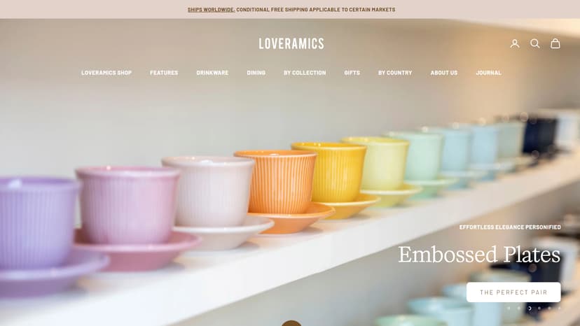 Thumbnail image of case study: How we built a high-performing ecommerce store with optimized product categories and SEO for Loveramics